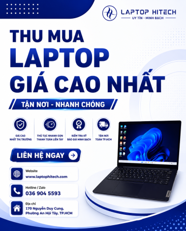 Thu Mua Laptop Lenovo Cũ Tại TP.HCM – Định Giá Theo Tình Trạng Thực Tế