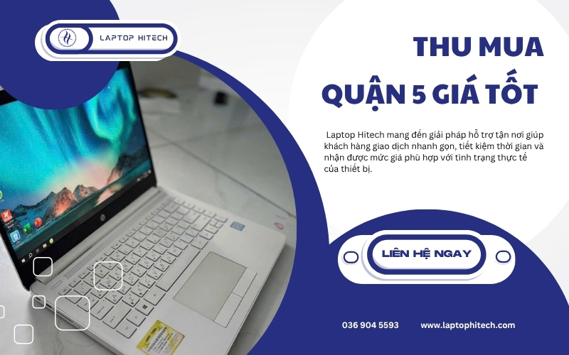 Hỗ trợ bán laptop cũ trong ngày