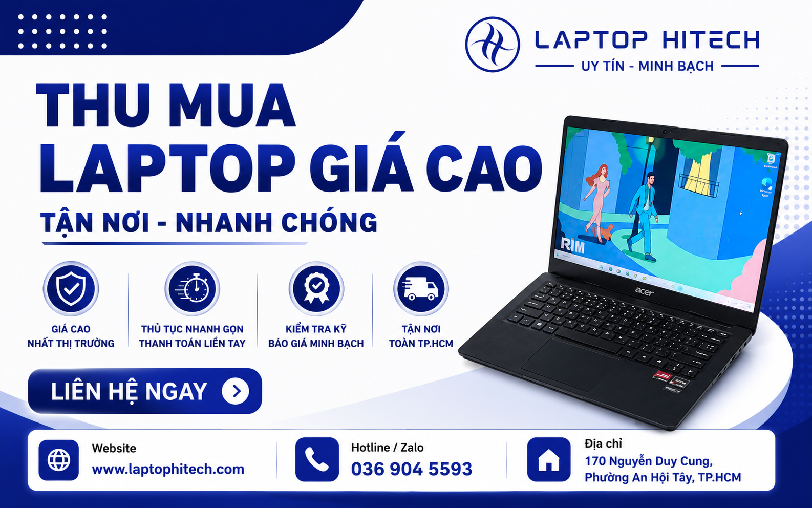 Dịch vụ thu mua laptop MSI uy tín tại TP.HCM