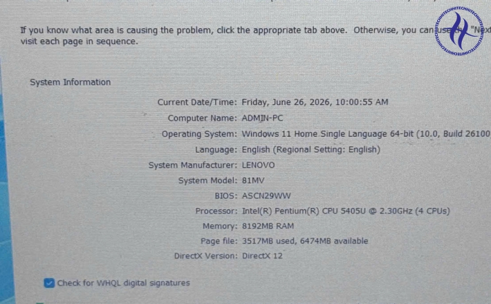 LENOVO IDEAPAD 15 IWL PENTIUM