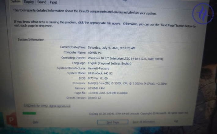 HP PROBOOK 440 G2 I5