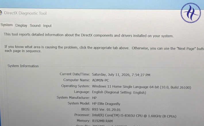 HP ELITE DRAGONFLY I5