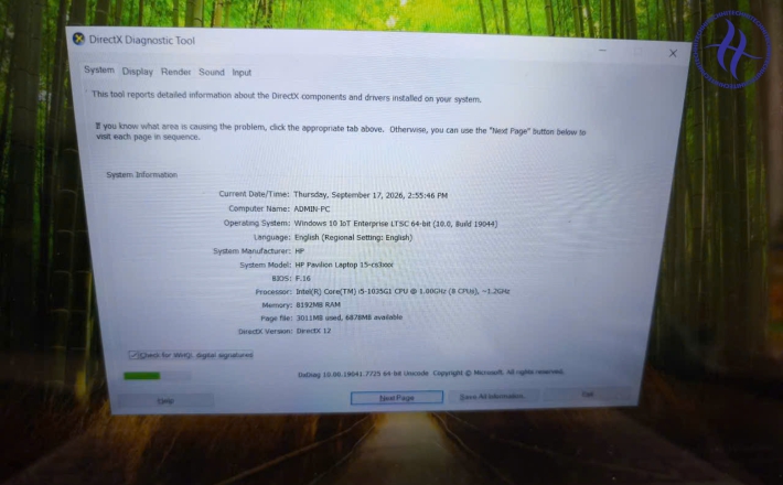 HP PAVILION 15-CS I5-1035G1