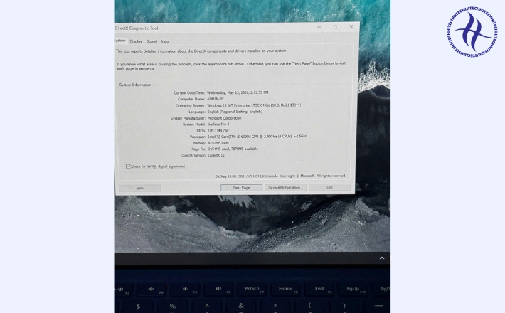 MICROSOFT SURFACE PRO 4