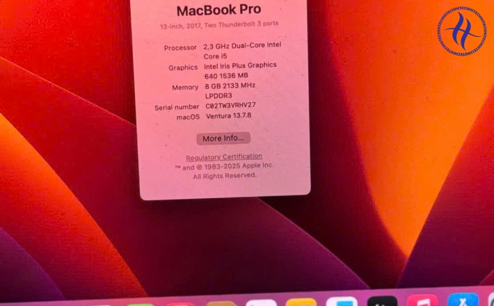 MACBOOK PRO RETINA 13IN 2017