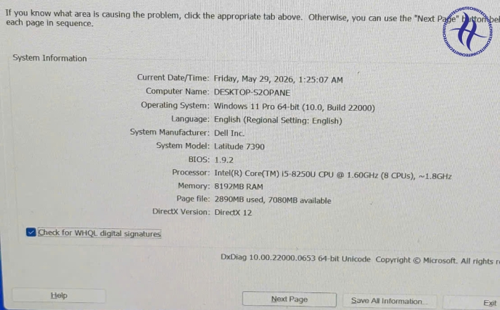 DELL LATITUDE 7390 I5