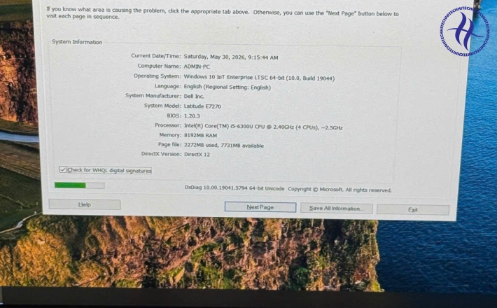 DELL LATITUDE 7270 I5
